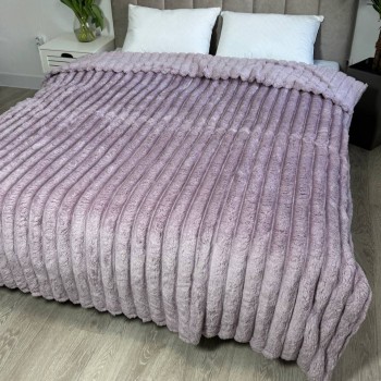 Плед на кровать плюшевый Шарпей Royal Лавандовый 200x230 700708 от HomeBrand в интернет-магазине PannaTeks
