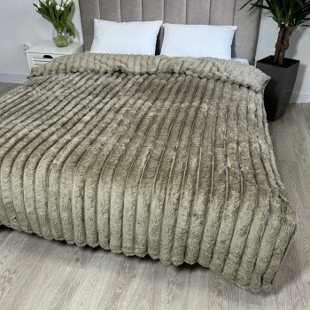 Плюшевый плед Шарпей Royal Хаки 200x230 700710 от HomeBrand в интернет-магазине PannaTeks