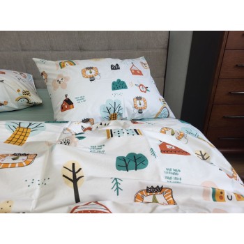Белье постельное в детскую кроватку Занзибарик cotton фото 1