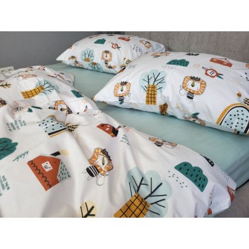 Белье постельное в детскую кроватку Занзибарик cotton фото 6
