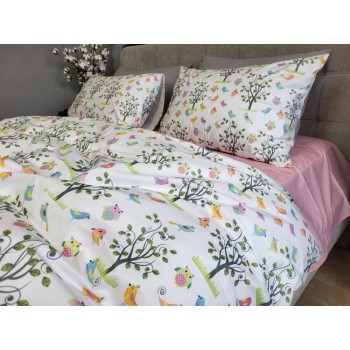 Детское белье постельное для новорожденных Птенчики cotton изображение 3 Детское белье постельное для новорожденных Птенчики cotton фото 3