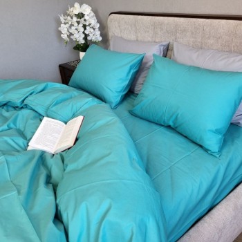 Турецкий хлопок постельное белье Бирюза Solo Turkish Cotton Турецкий хлопок постельное белье Бирюза Solo Turkish Cotton