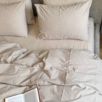 Постель из вареного хлопка Mini Bell+Creamy Beige