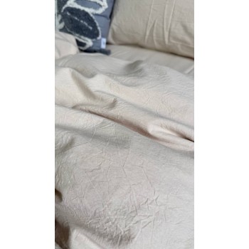 Комплект постельного белья вареный хлопок Creamy Beige фото 5
