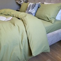 Постельное белье из вареного хлопка Luxury Green