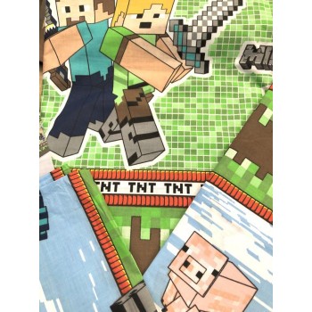 Детское постельное белье Игра Minecraft (Майнкрафт) фото 4