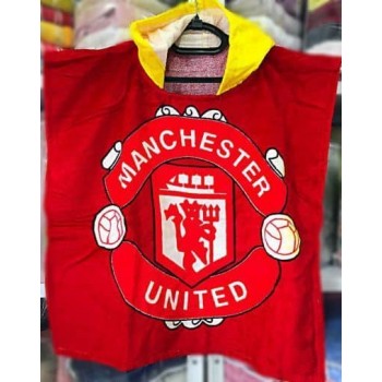 Полотенце пончо для мальчика Manchester United