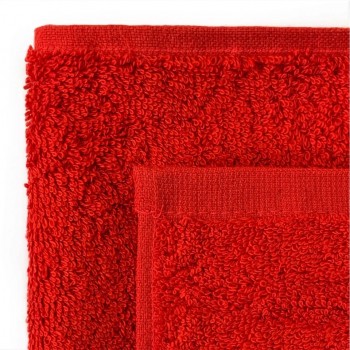Махровая простынь-покрывало 155x220 Red полуторная Туркменистан