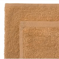 Бежевая простынь хлопок 155х220 Camel полуторная