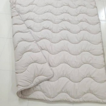 Турецкое одеяло стеганое теплое Organic cotton Beg бежевое